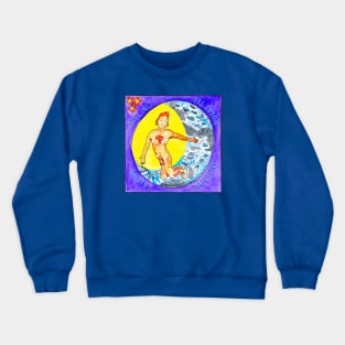 Cosmic Sacred Masculine Crewneck Sweatshirt